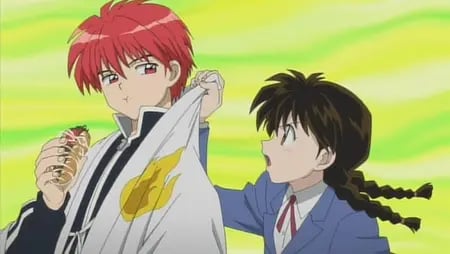 Постер: Риннэ: Меж двух миров — Реклама Shounen Sunday